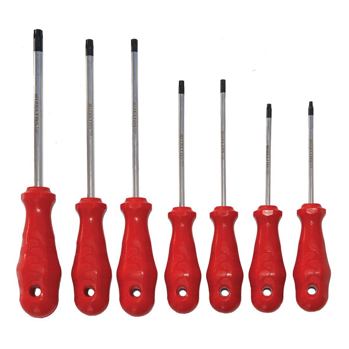 İZELTAŞ TORX UÇLU TORNAVİDA TAKIMI 7Lİ