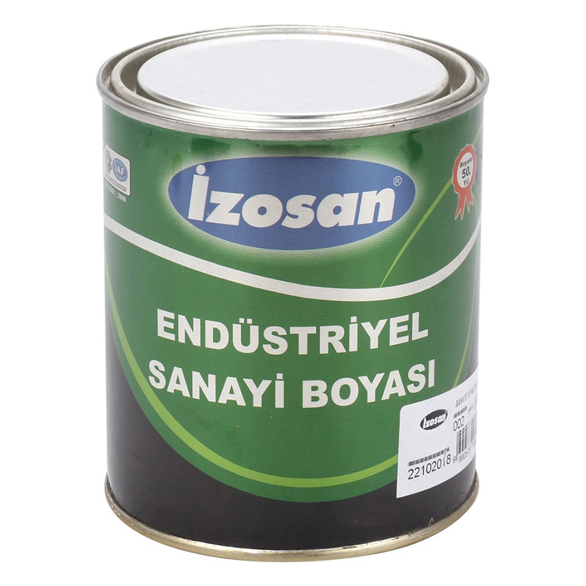 İZOSAN ENDÜSTRİYEL RAL 9006 GÜMÜŞ BOYA 0,900KG 