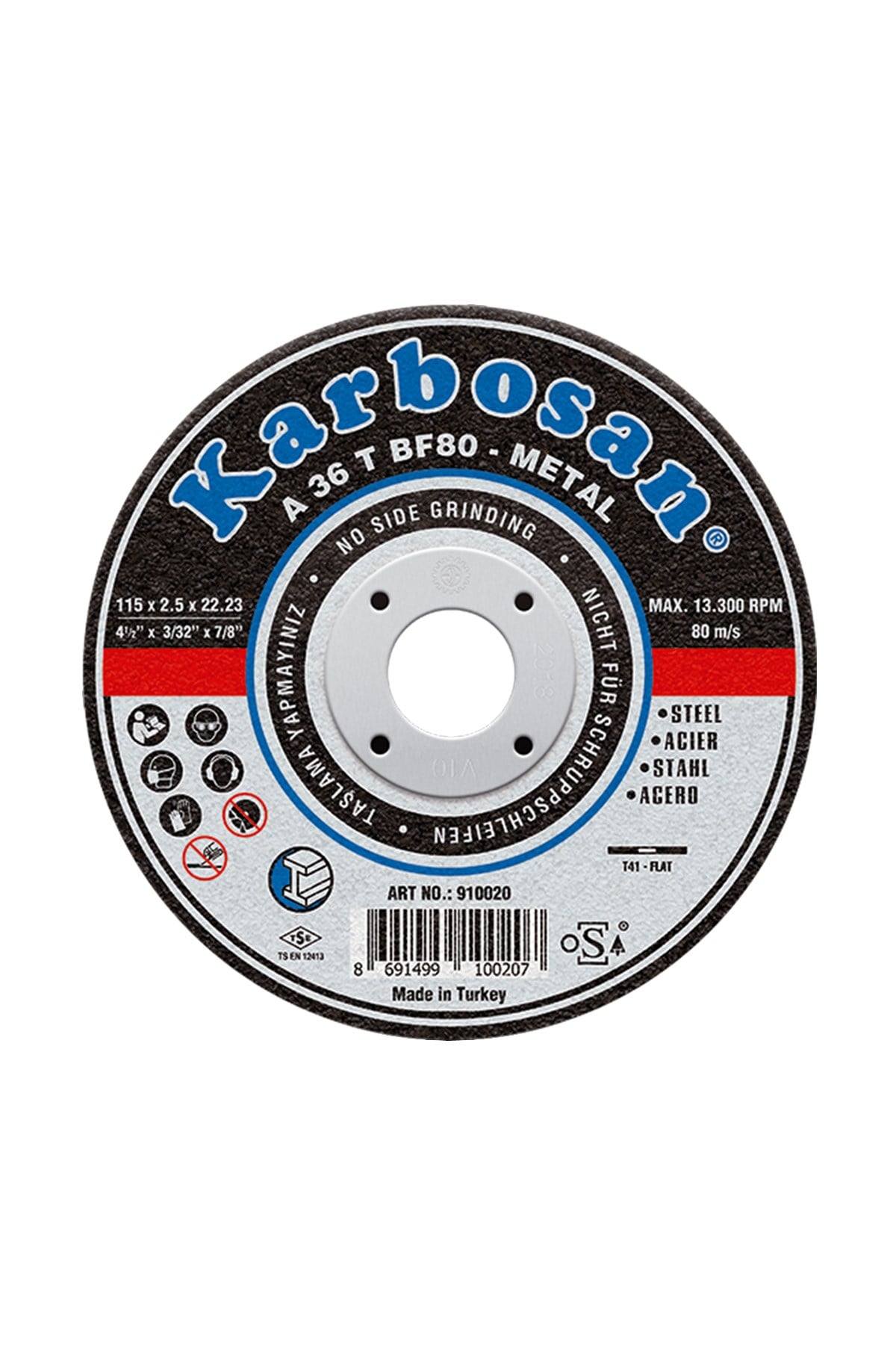 KARBOSAN 115*3*22 METAL KESME