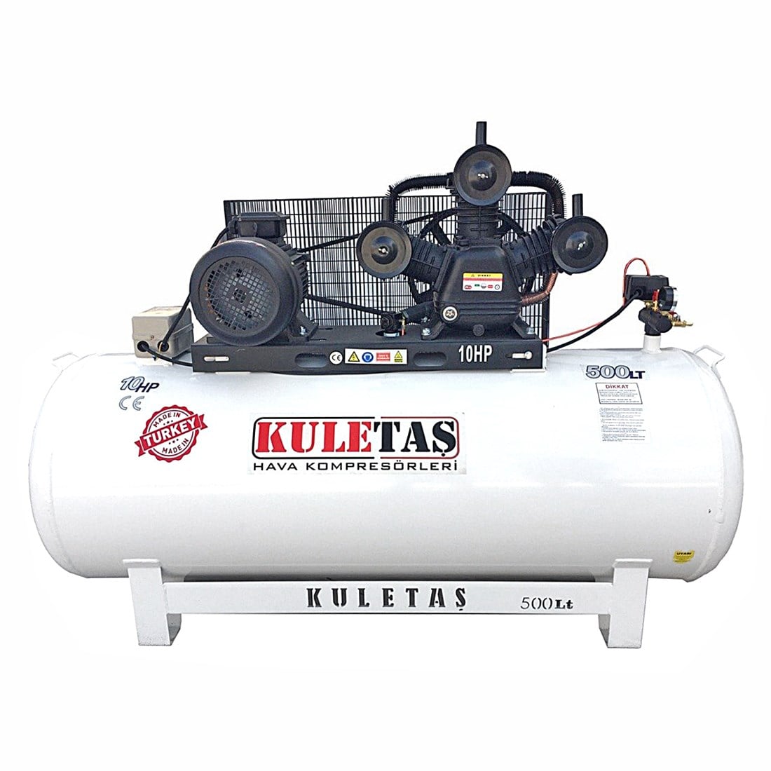 Kuletaş Hava Kompresör 10Hp 3*90 8Bar 500Lt