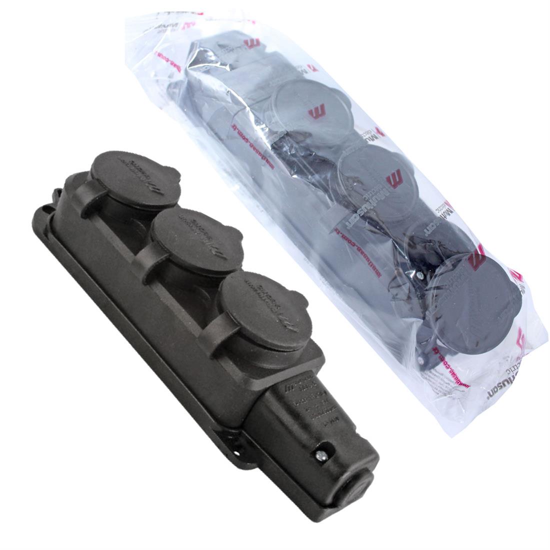 Mutlusan Monofaze Grup Priz Sanayi Tip 3'Lü 29/3 1*16 7325