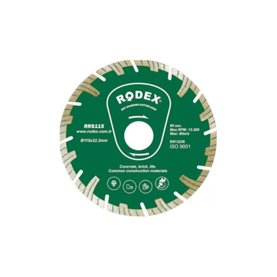 Rodex Rrs115 Elmas Testere 115