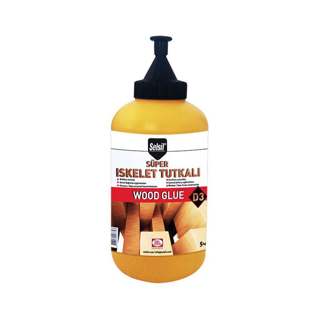 Selsil Süper Iskelet Tutkalı Wood Glue 1 Kg