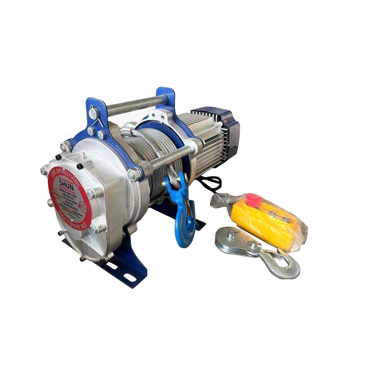 Shun Elektrikli Vinç 1,5 Ton Profesyonel 30mt 380v 3hp - 7486015