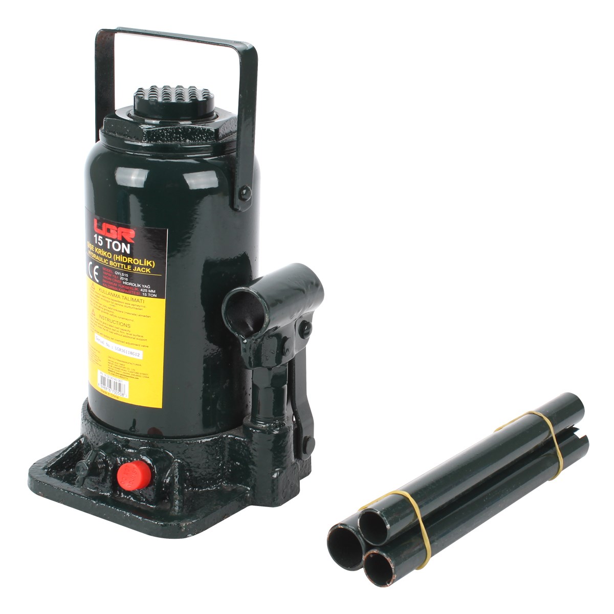 ŞİŞE KRİKO 15 TON 24 CM