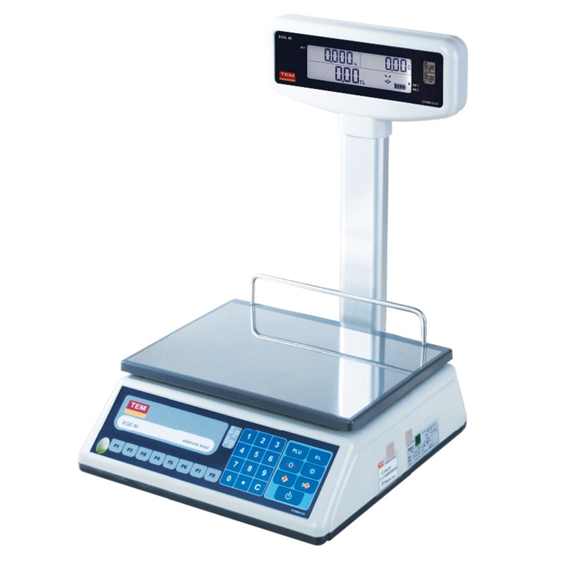 Tem Ege Led 015B1D Market Tipi Terazi 15KG