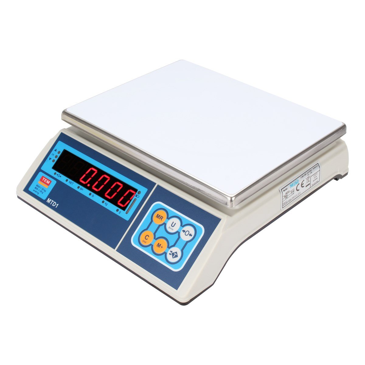 TEM MERC COLİRİ TARTIM TERAZİSİ XTMMTD1-30