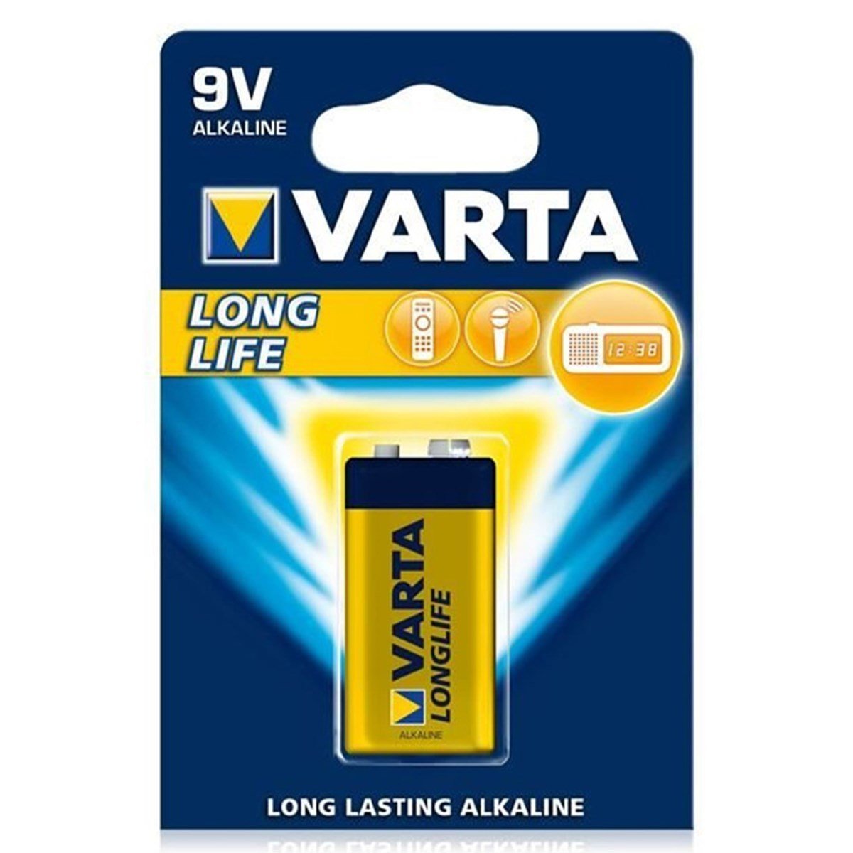 VARTA 9V ALKALİNE PİL LONGLİFE 