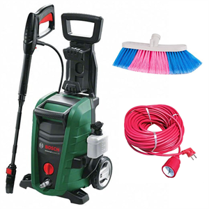 Bosch Universal Aquatak 135 Basınçlı Yıkama Makinesi + Evakat 3*2,5 Uzatma Kablosu 10mt + Oto Fırçası