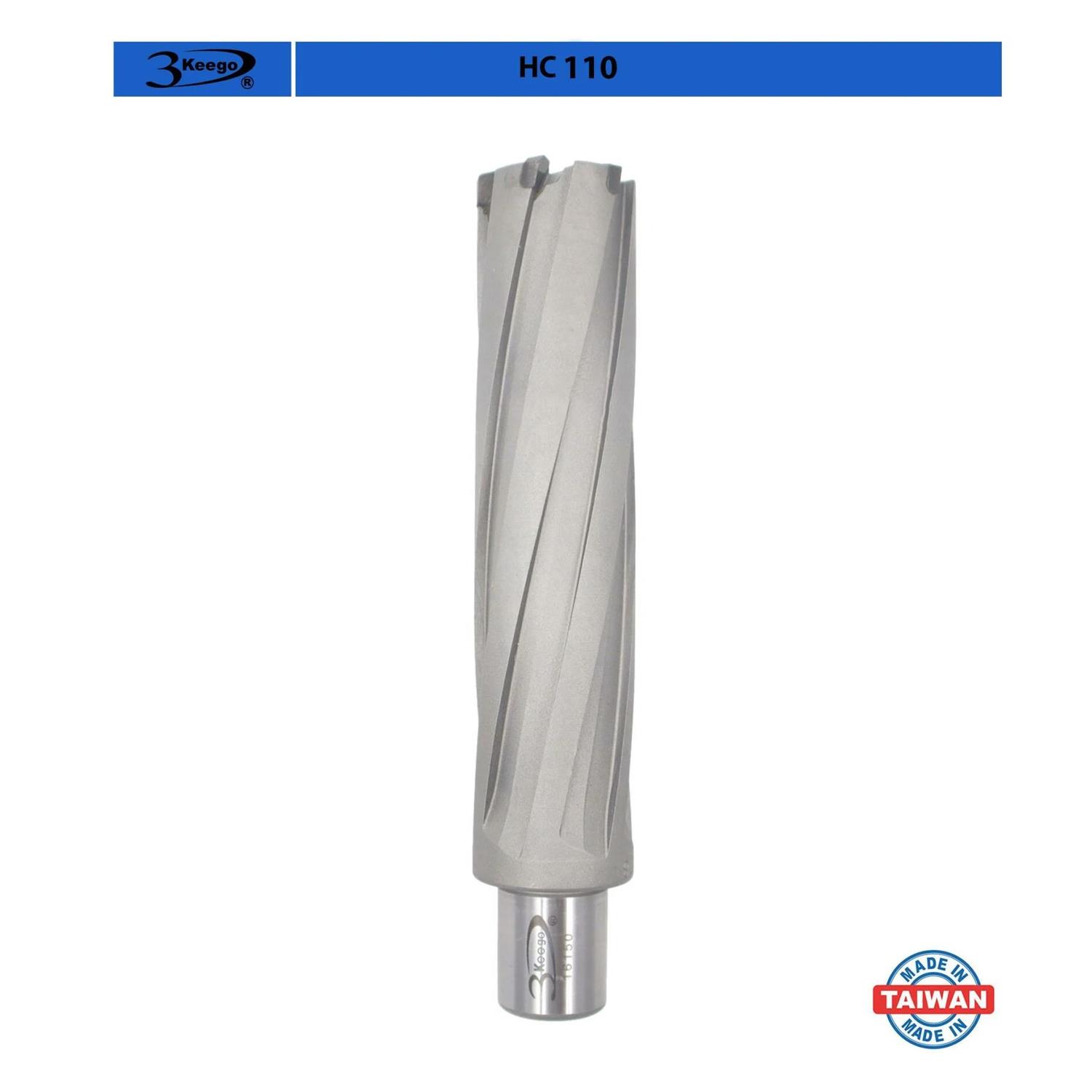 3Keego 28*110mm TCT MANYETİK DELME UCU HC110