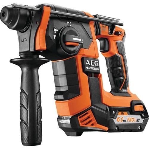 AEG BBH18BL2-602C 6 AH 2 Akülü Kömürsüz Motor Kırıcı Delici - T4935492637