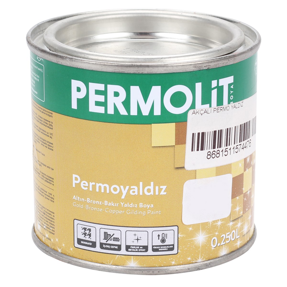 AKÇALI PERMO YALDIZ BRONZ 0,375 LT