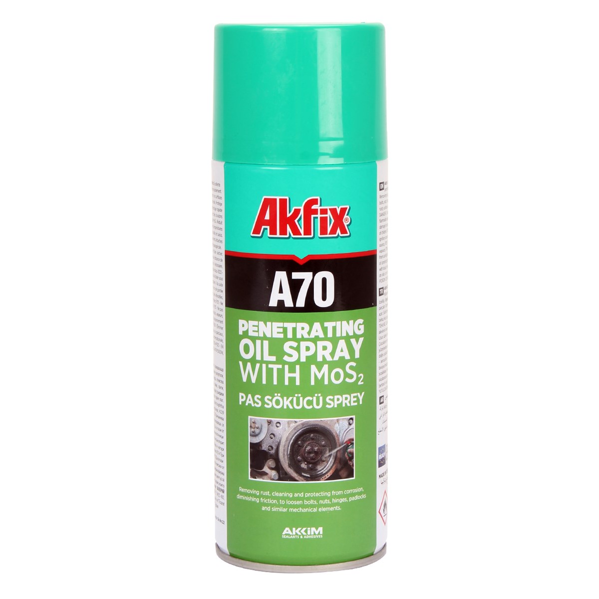 AKFİX A70 PAS SÖKÜCÜ 400 ML