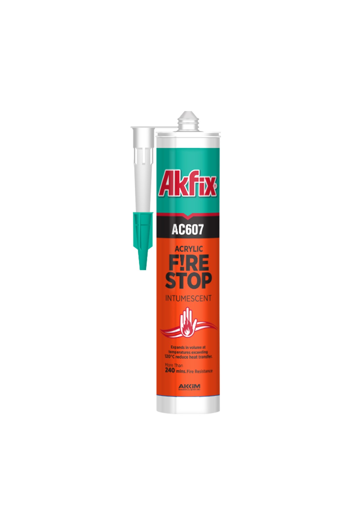 AKFİX AC607 YANGINA DAYANIKLI MASTİK 