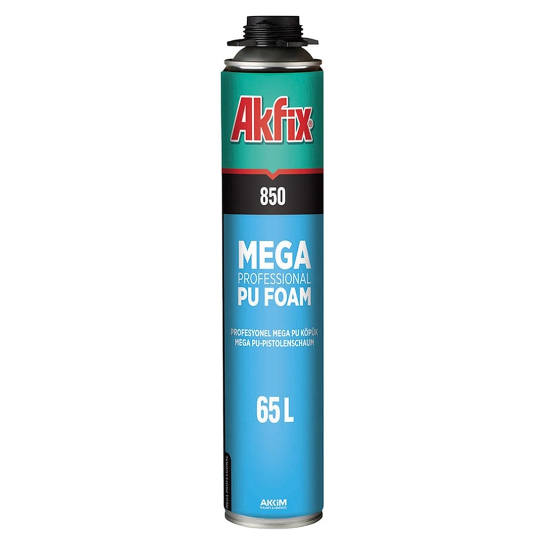 Akfix Fa007 Mega Profesyonel Pu Köpük 850 Ml.