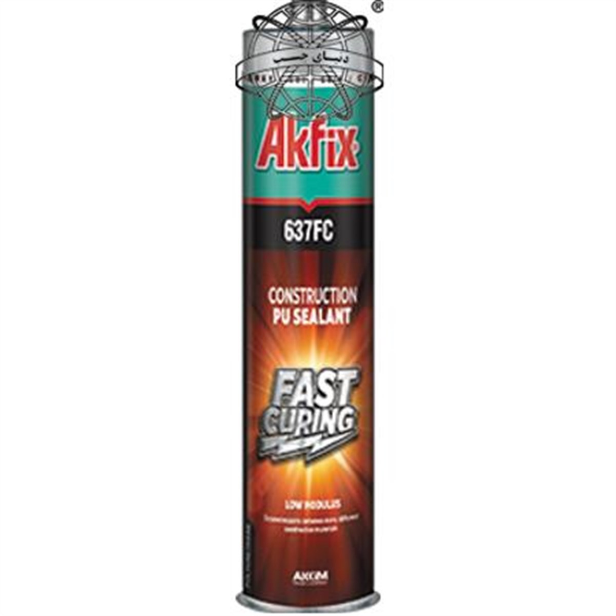 AKFİX P637FC POLİÜRETAN YAPI SOSİS MASTİK 600 ML GRİ