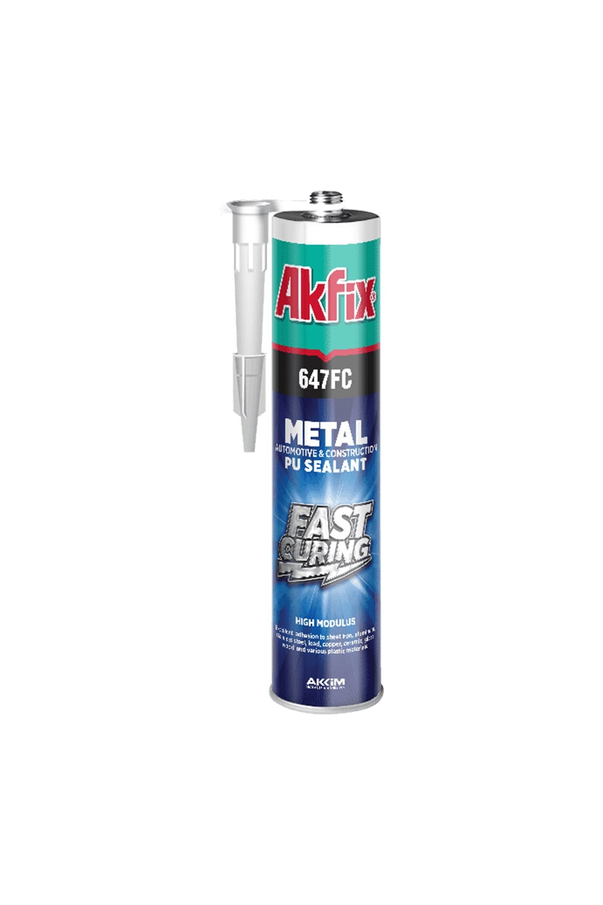 AKFİX P647 POLİÜRETAN OTOMOTİV MASTİK 280 ML.GRİ