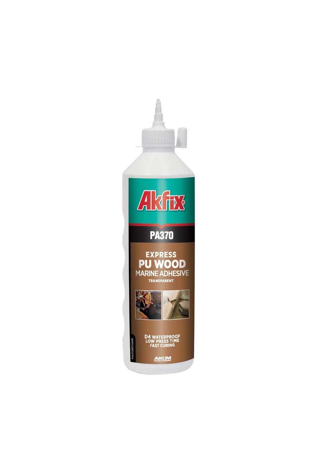 AKFİX PA370 DENİZ TUTKALI 560 GR.ŞEFFAF
