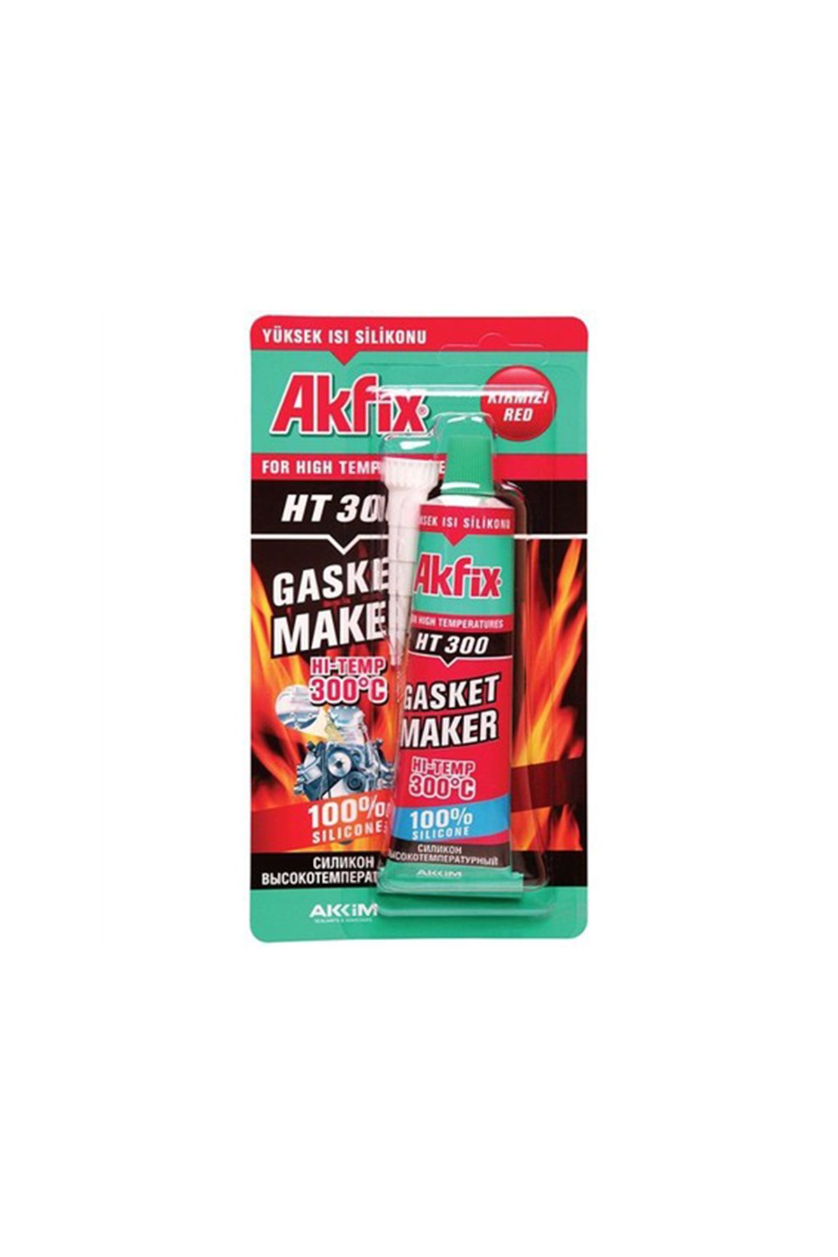 AKFİX RTV SIVI CONTA 50 GR SİYAH