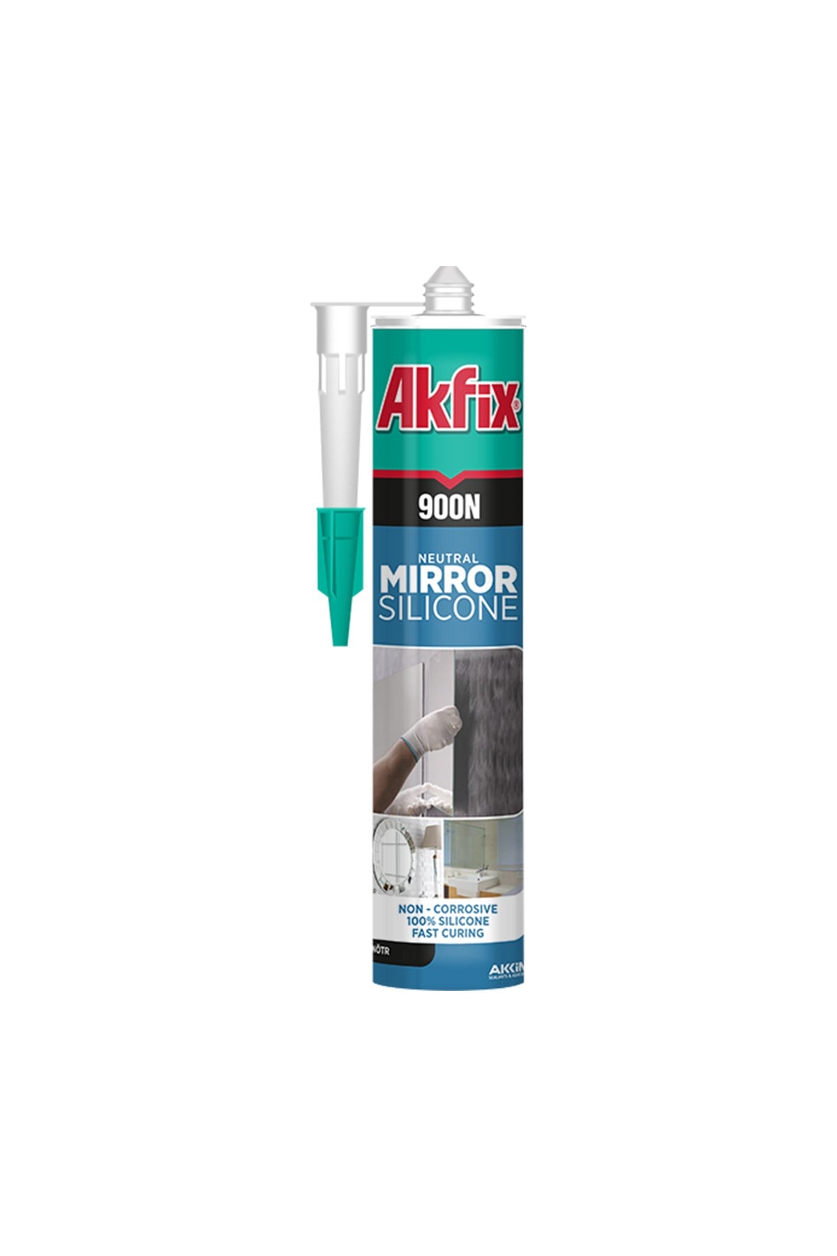 AKFİX SA081 NÖTR(MİRROR) AYNA SİLİKONU 310 ML
