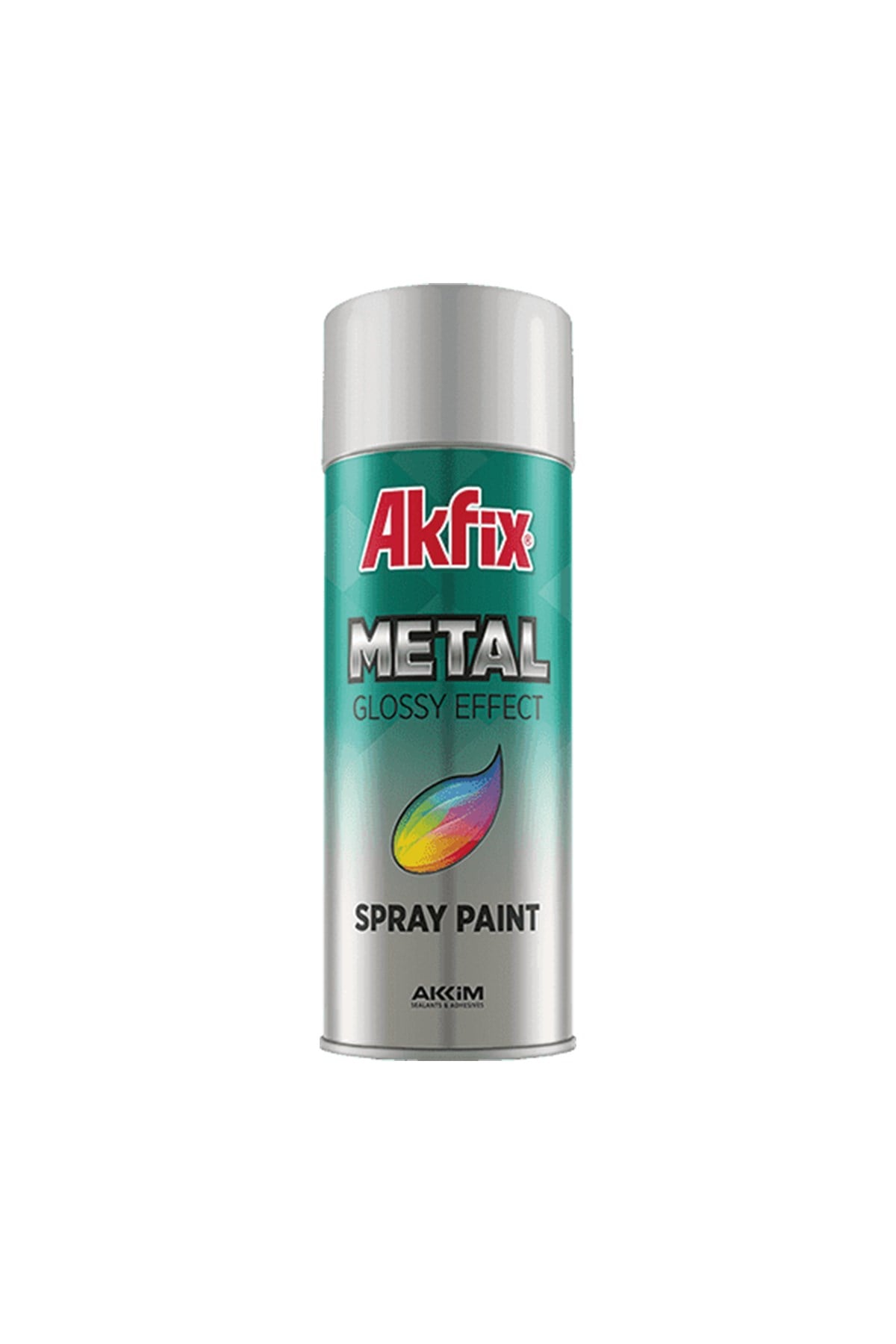 AKFİX SPREY BOYA  ALÜMİNYUM  KROM EFEKT 400ML