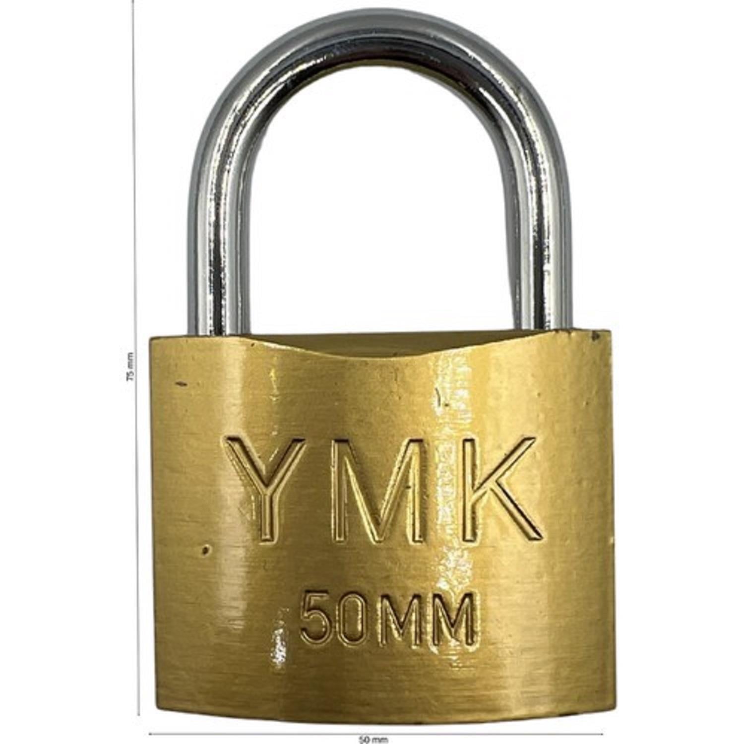 Asma Kilit Sarı 50Mm Ymk-1250B
