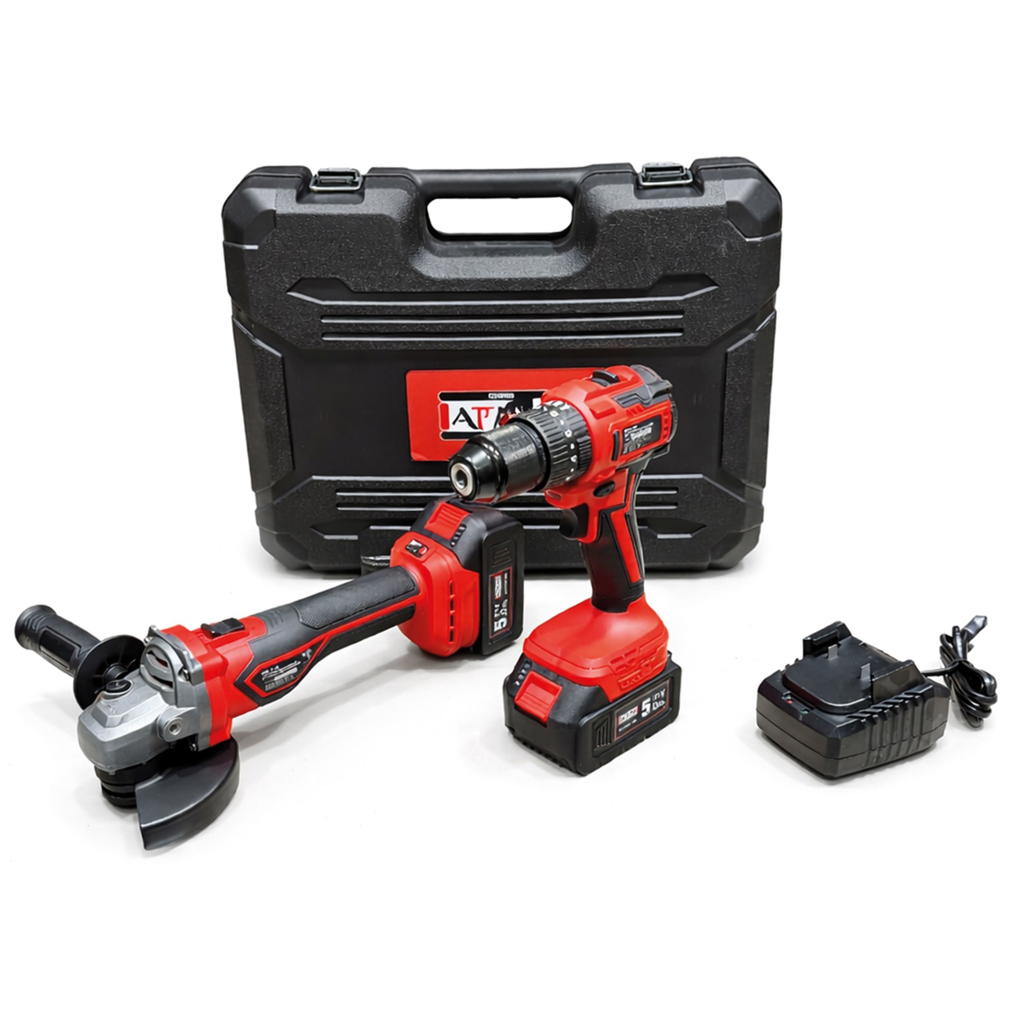 Attlas ATBL 21 2'Lİ Kömürsüz Set Akülü Matkap + Taşlama - A0104099