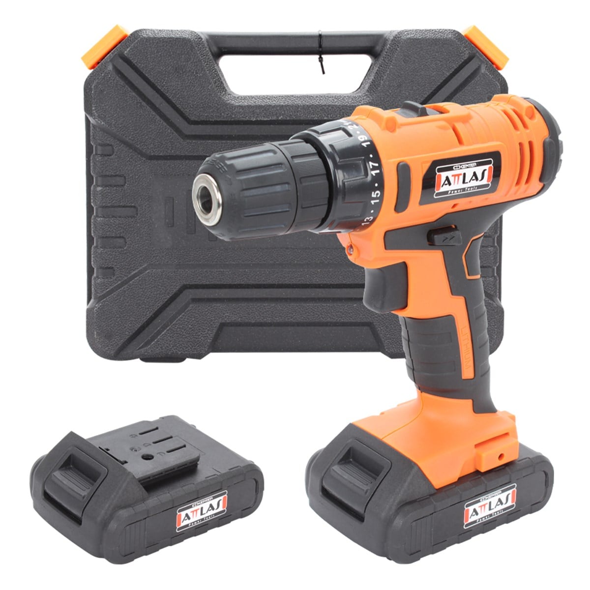ATTLAS ECO V 18-2Lİ AKÜLÜ MATKAP VİDALAMA ÇİFT AKÜLÜ A0104034