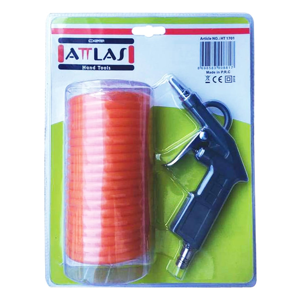 ATTLAS HT1701 HAVA TABANCASI VE SPİRAL HORTUM SETİ A0602010