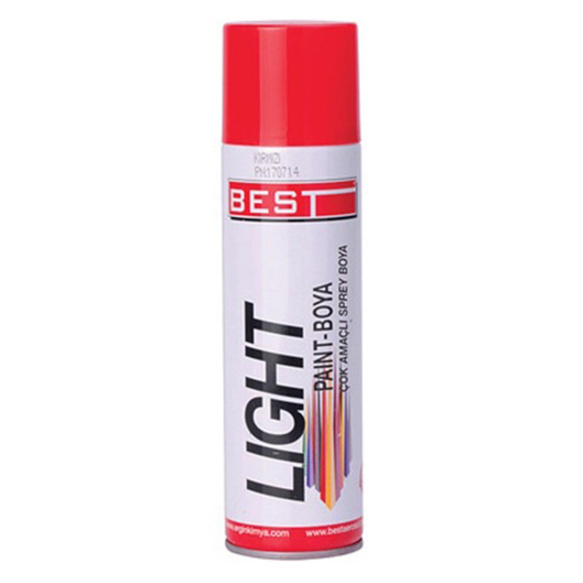 BEST LİGHT SPREY BOYA  KIRMIZI 250 ML 