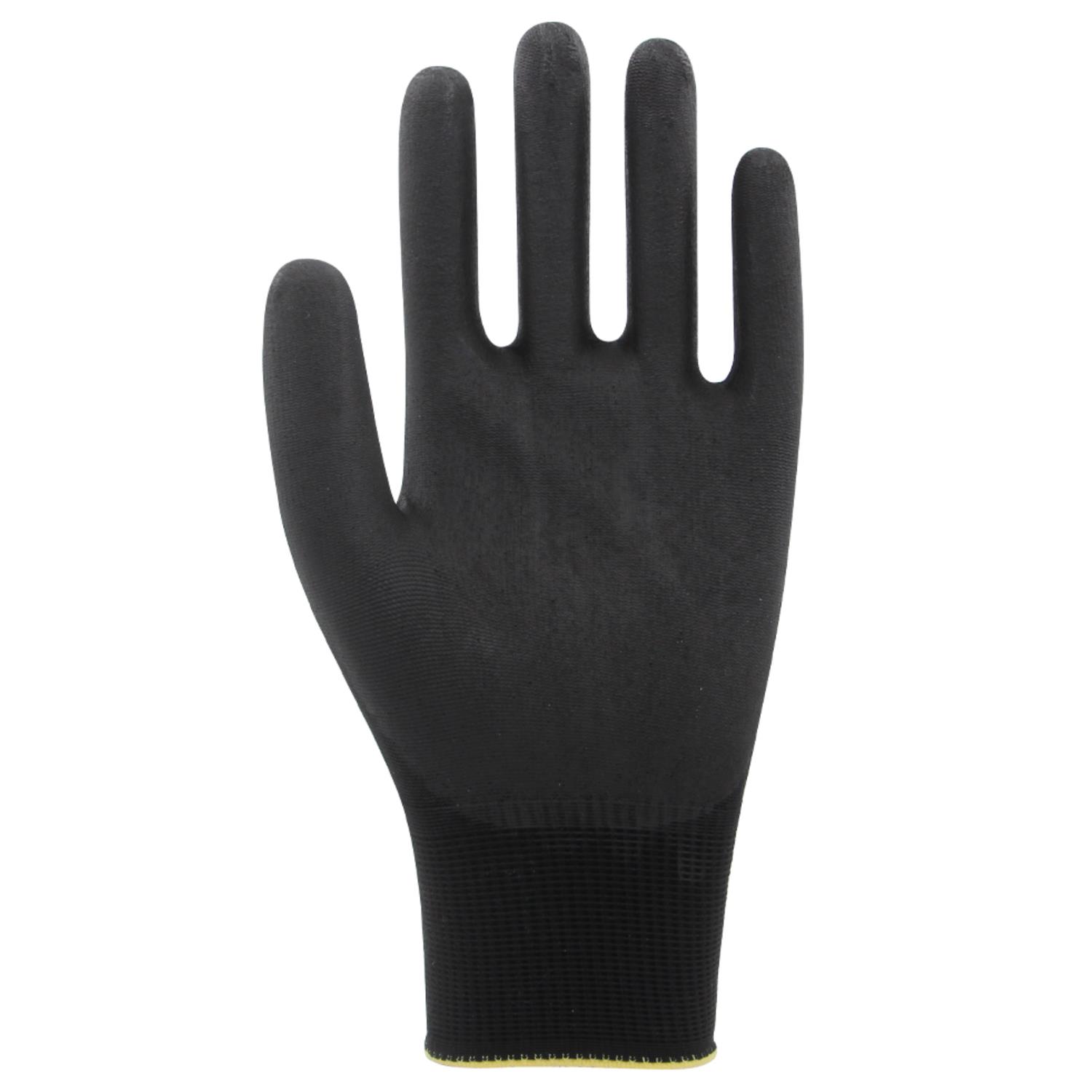 Beybi Poliüretan Kaplı Pu Touch Eldiven Siyah No:10