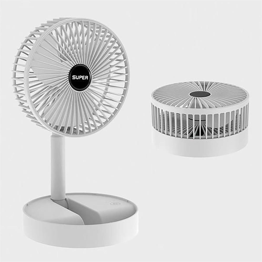 Blic Teleskopik Katlanır Şarjlı Mini Fan BMFN6 - Elk-05712