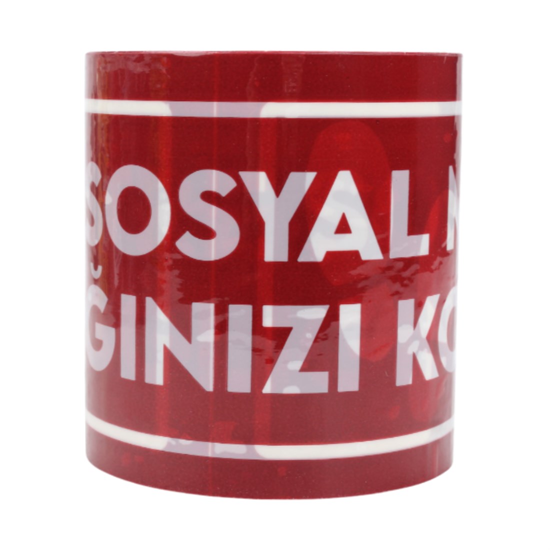 Bondit Bnsm105 Sosyal Mesafe Bandı 10Mt (Sosyal Mesafe Saglığınızı Korur 1,5 Mt)
