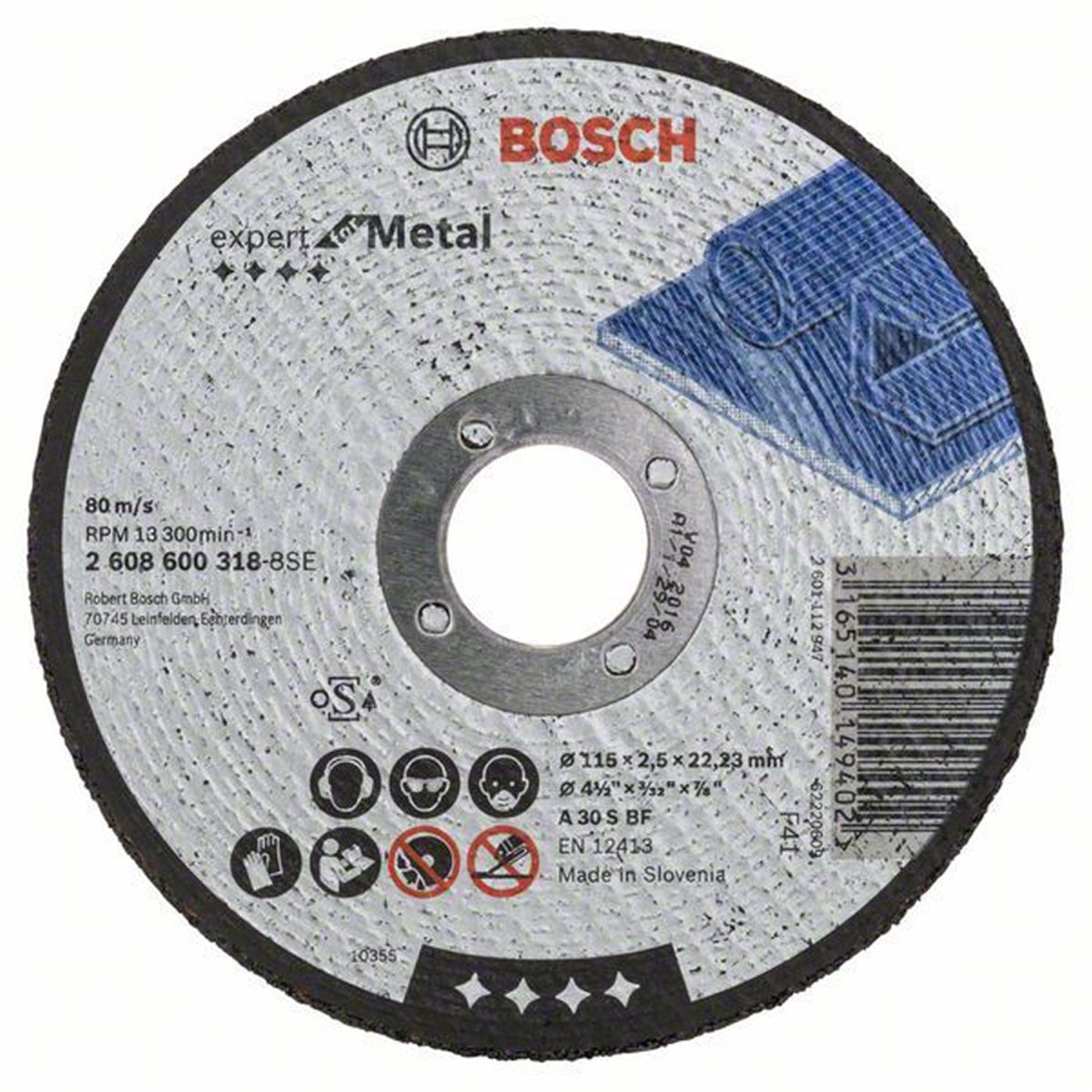 BOSCH 115*2,5 Expert Metal Kesici - 2608600318