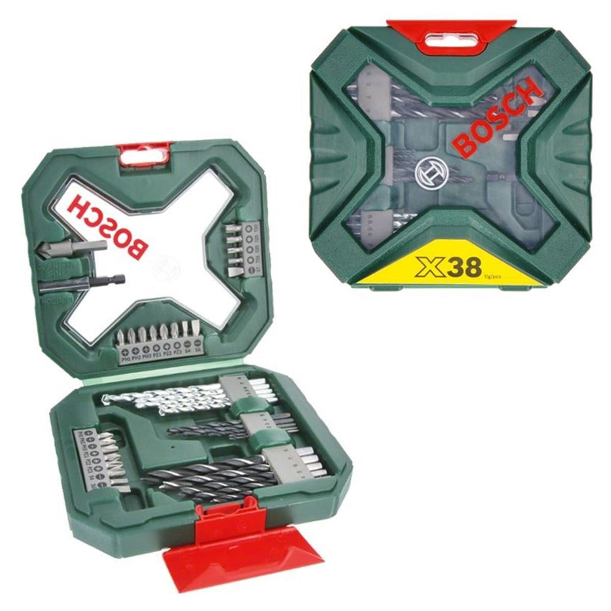 BOSCH 38 PARÇA KARIŞIK AKSESUAR SETİ - 3165140986069