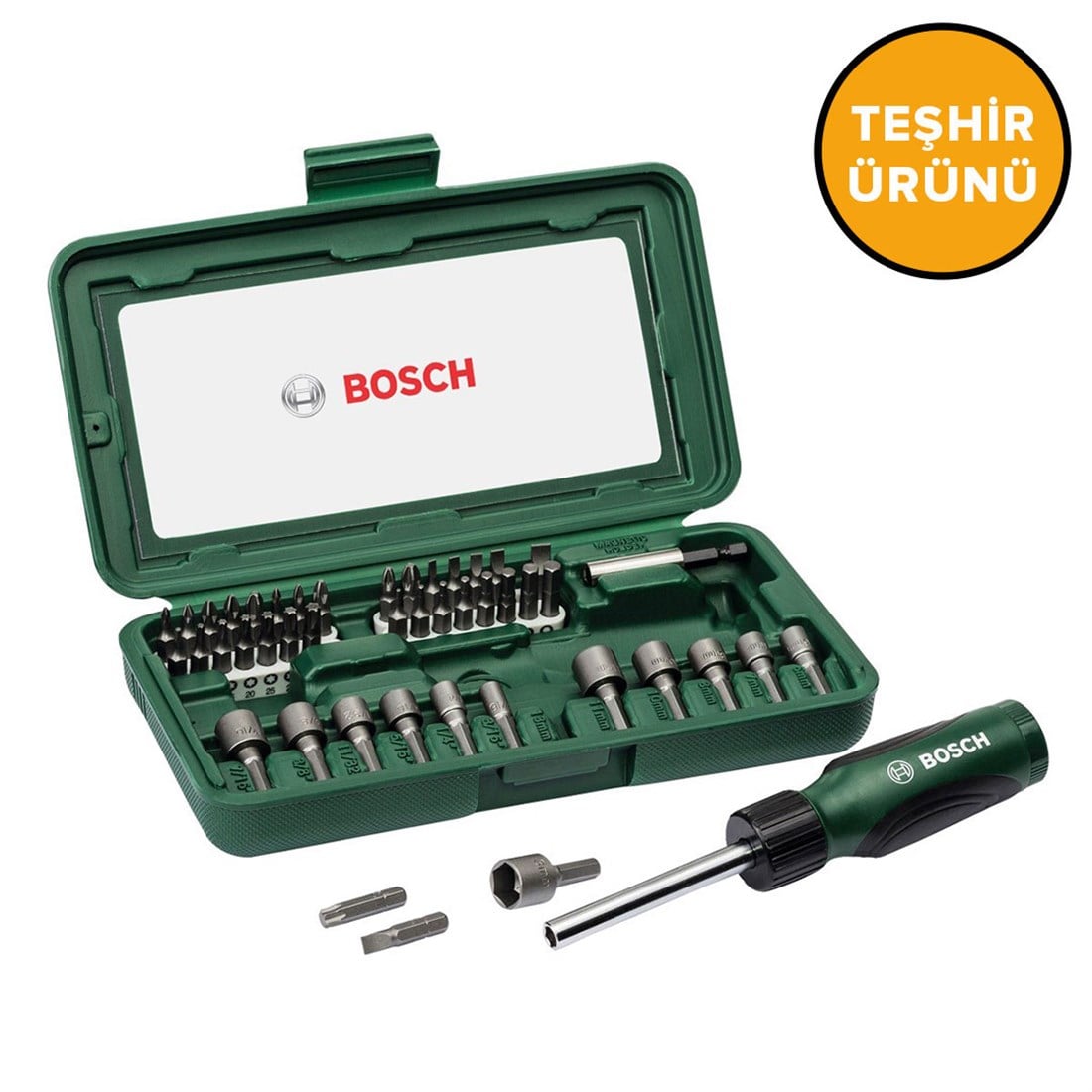 BOSCH 46 Parça Tornavida Seti - 2607019504