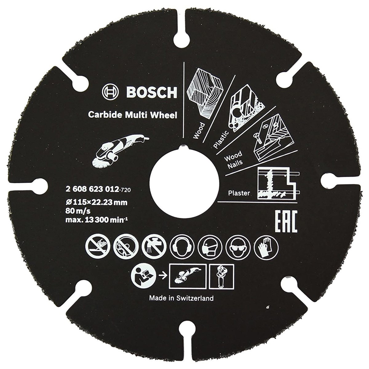 BOSCH Carbide Multi Wheel 115 mm - 2608623012