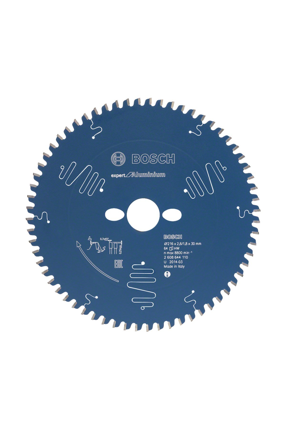 BOSCH Daire Testere Bıçağı  Aluminium 300*30 mm 96 Diş