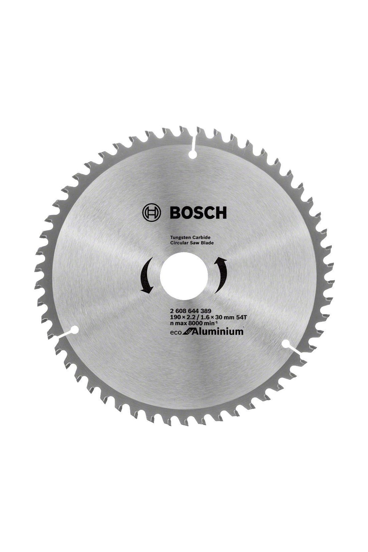BOSCH Daire Testere Optiline Eco 190*30 54 Diş
