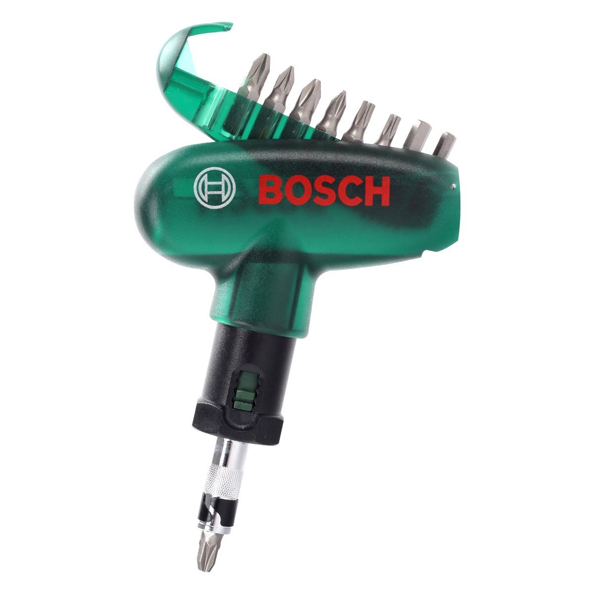 Bosch Dıy Cırcırlı Tornavida ve 9 Parça Vidalama Ucu - 2607019510 - 7Kat