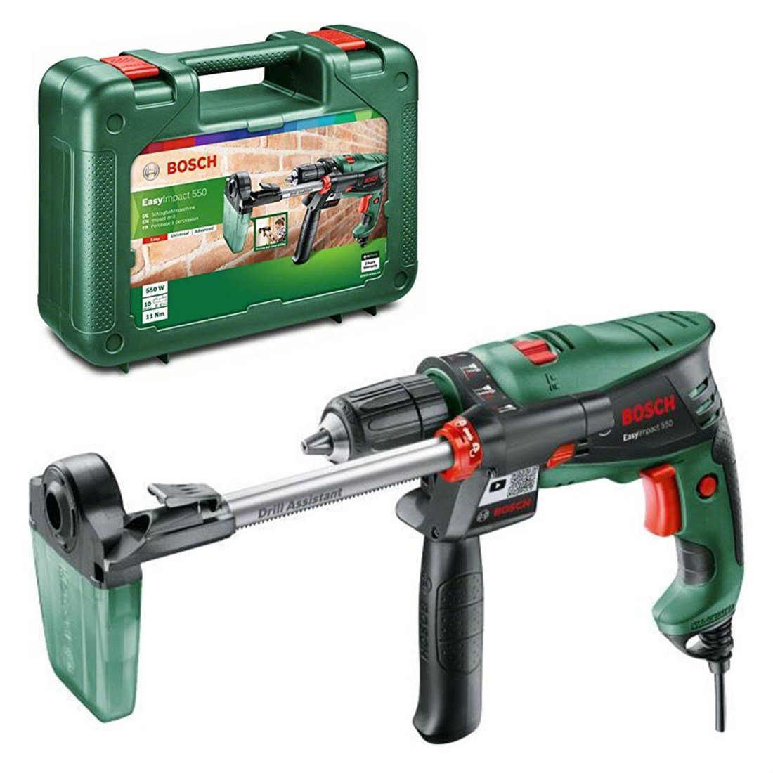 Bosch EasyImpact 550 Drill Assist. Darbeli Matkap 0603130001