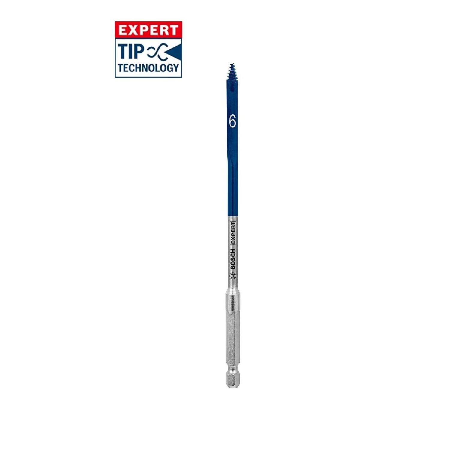 Bosch  Exp Scs Ahşap için Yaprak Matkap Ucu Hex 6*152mm - 2608900309