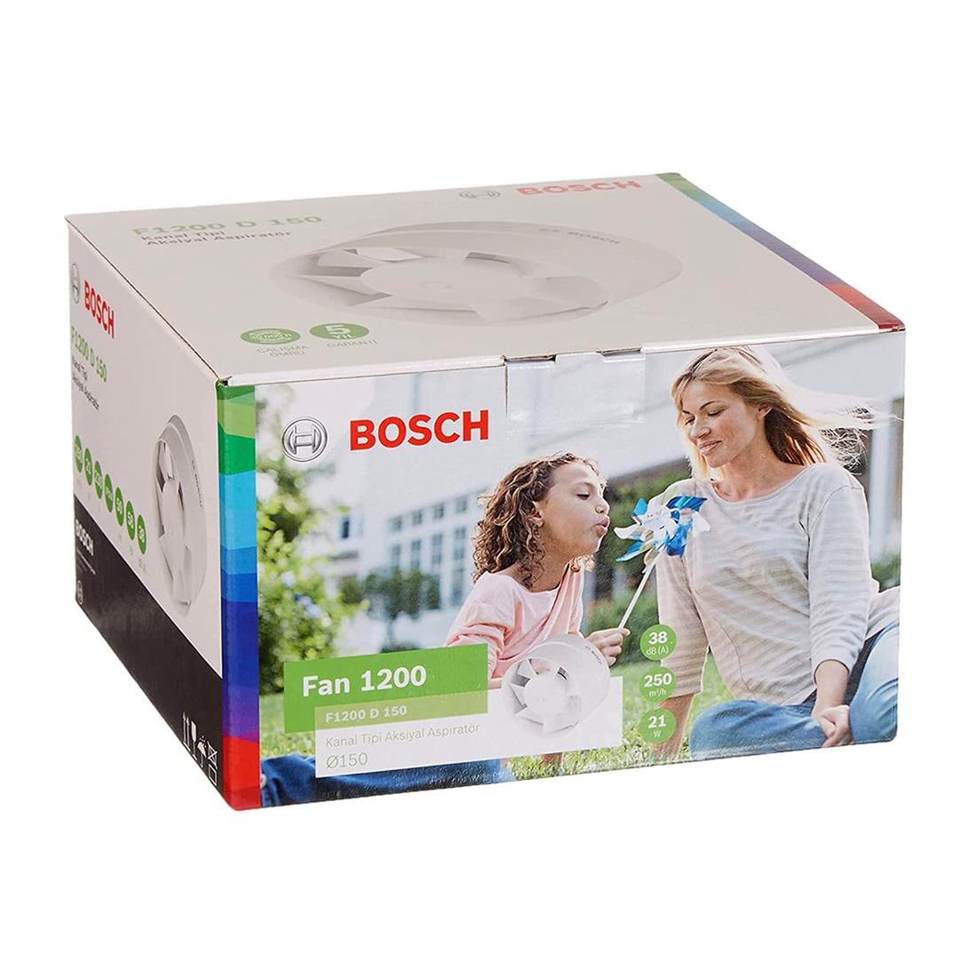 Bosch F1200 D 150 Kanal Tipi Aksiyal Fan - 7738329859