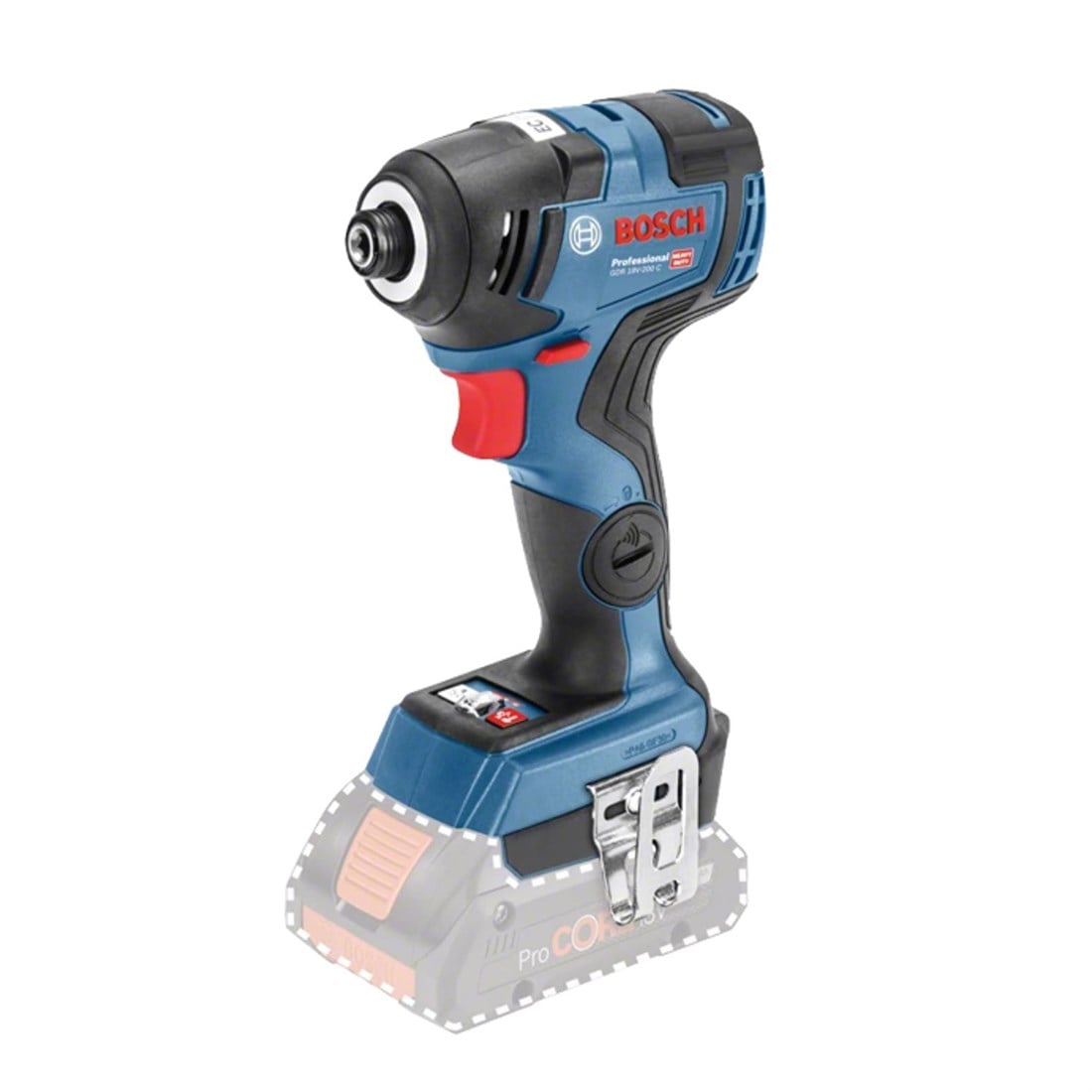 Bosch GDR 18 V-200 C  Akülü Darbeli Somun Sıkma (SOLO) - 06019G4104