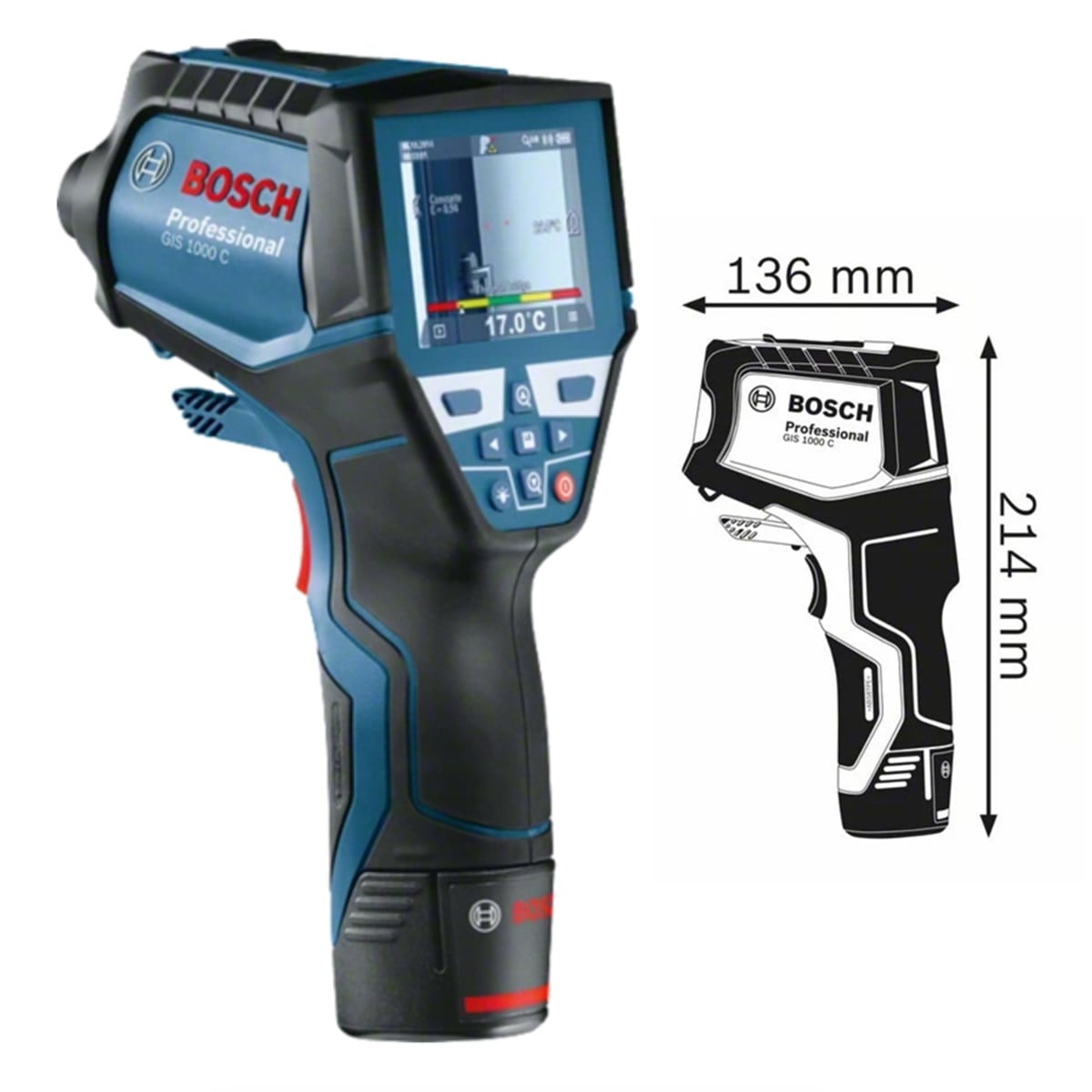 Bosch Gıs 1000 C Isı Ve Nem Ölçer - 0601083300