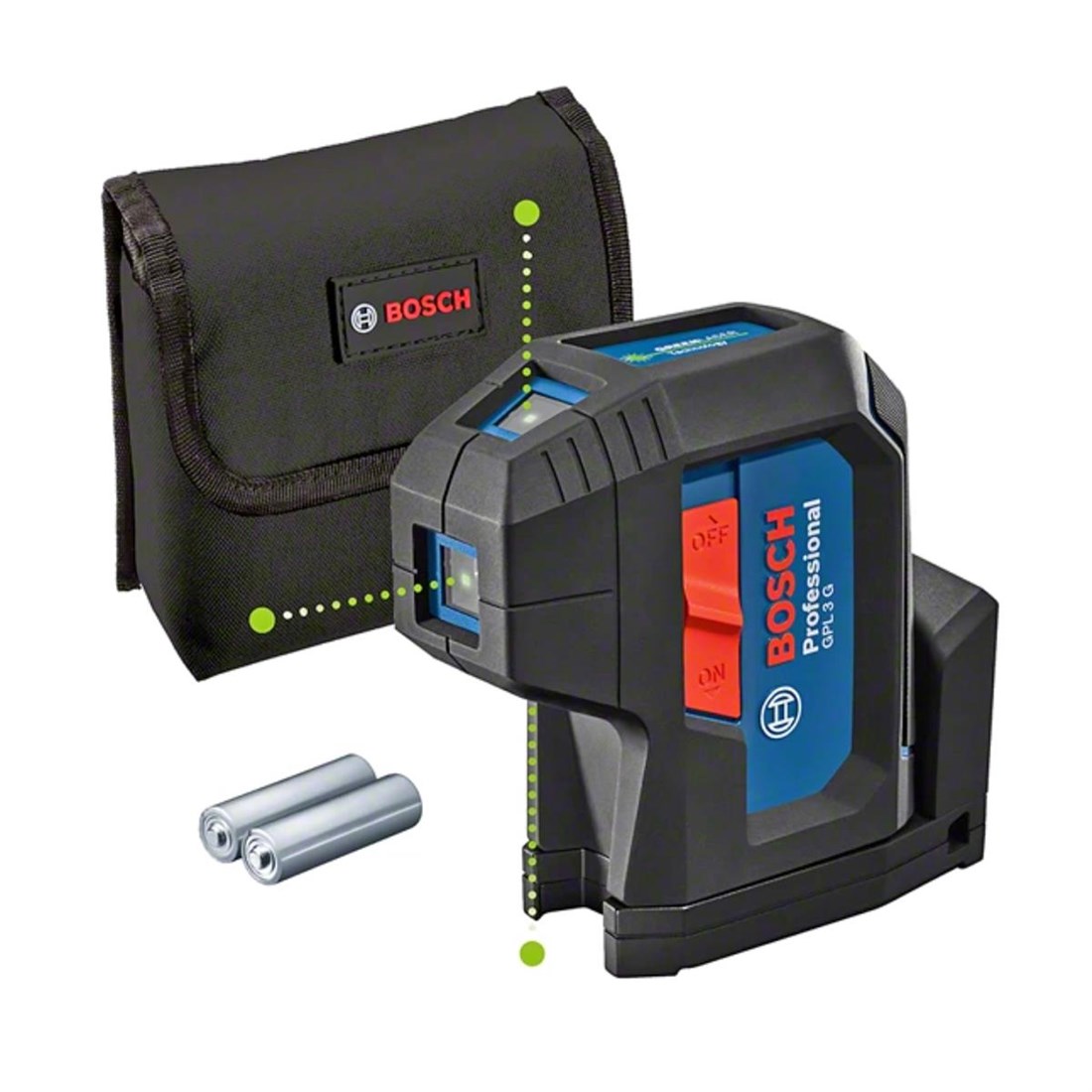 Bosch GPL 3 G Nokta Yeşil Lazer 30mt - 0601066N00