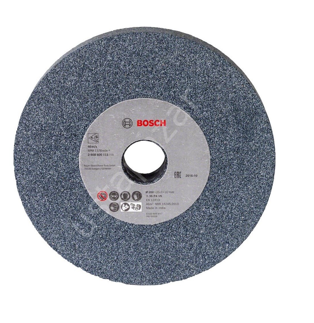 Bosch Gsm Taşlama Motoru İçin Taşlama Taşı - 200*25*32 36 Kum - 2608600111