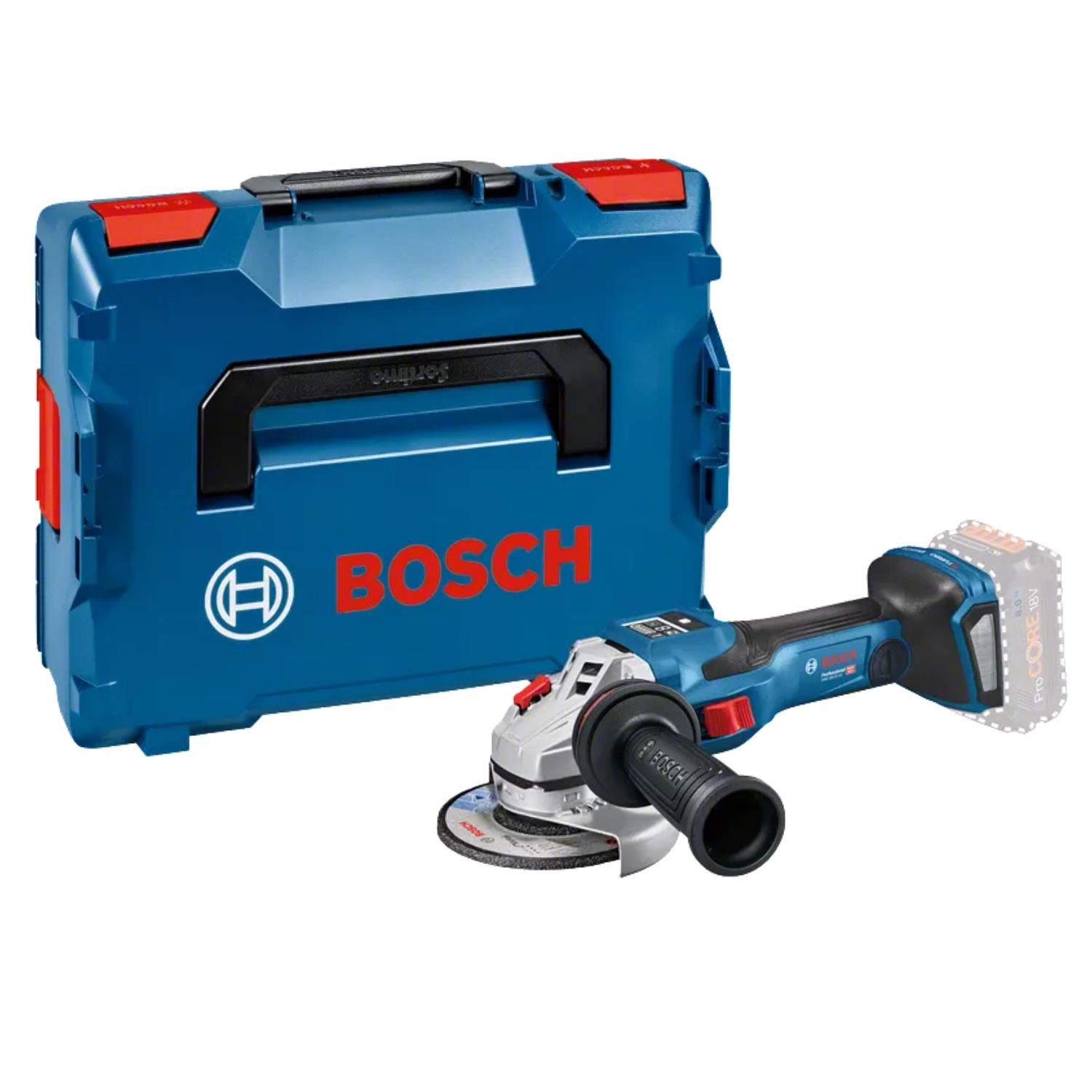 Bosch GWS 18V-15 SC (2x8.0Ah;L-Boxx;125mm) Akülü Taşlama - 06019H6101