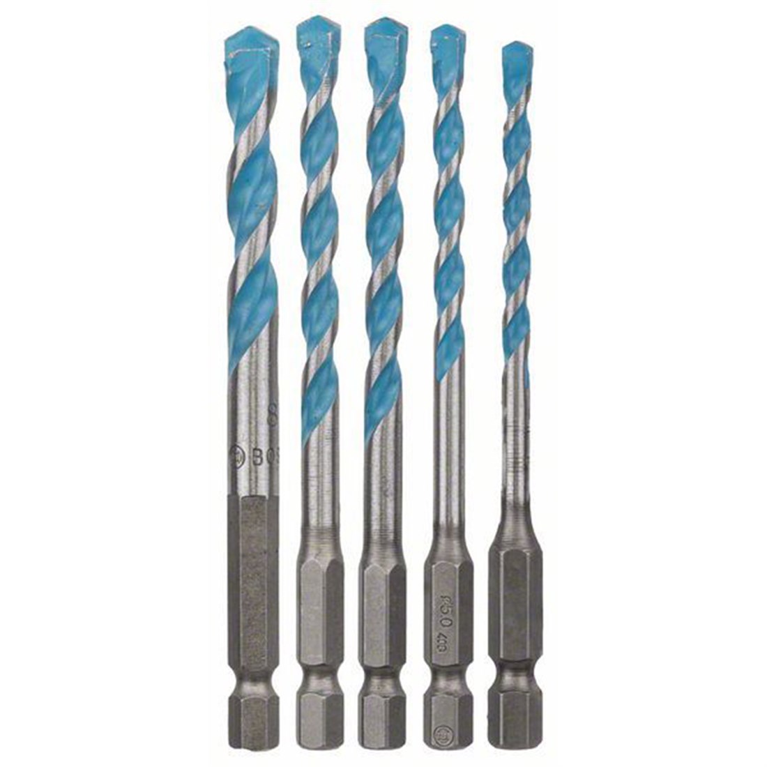 Bosch HEX-9 MC Çok Amaçlı Matkap Ucu 5'li Set - 2608589530