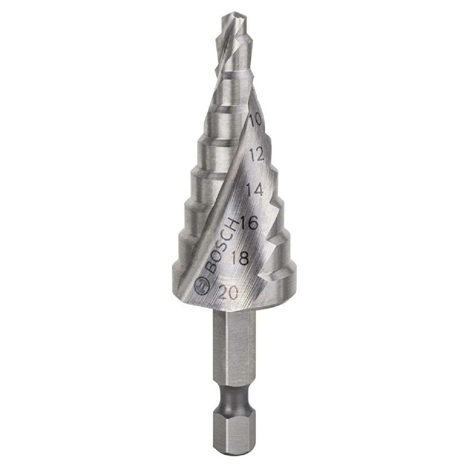 Bosch HSS 9 Kademeli Matkap Ucu HEX 4-20mm - 2608597524